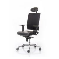 ราคา เก้าอี้สำนักงาน Modernform รุ่น PI พนักพิงสูง สีดำ นั่งสบายด้วยระบบโยกซิงโครไนซ์ (Y052509)