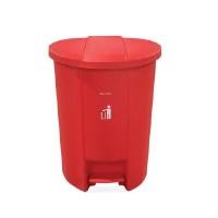 ราคา ถังขยะพลาสติกทรง Semi-Round COMBI WARE G2281-RED สีแดง 50 ลิตร (Y069881)