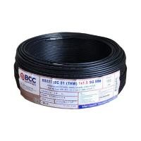 ราคา สายไฟ BCC รุ่น 60227 IEC 01(THW) 1x1.5 SQ.MM. ขนาด 100 ม. สีดำ (Y069928)