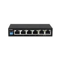 ราคา Switching Hub (DES-F1006P-E) 4 Port POE + 2 Port Uplink (5 ) D-LINK A0126560 (Y070460)