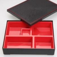 ราคา กล่องใส่อาหาร BT-4 Twin Fish food box สีดำ-แดง (Y074589)