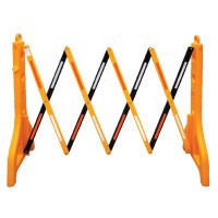 ราคา แผงกั้นพลาสติกยืดหดได้ ร้านไทยจราจร สีเหลือง-ดำ 250x96 cm. ชิ้น (Y074827)