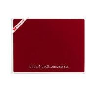 ราคา บอร์ดกำมะหยี่ Siam Board OFMS0125 กำมะหยี่สีแดง กรอบสีขาว ขนาด 120x240 ซม. (Y074926)