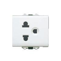 ราคา เต้ารับเดี่ยว 3 ขา+ม่านนิรภัย SCHNEIDER รุ่น 3426UESTMP สีขาว (Y077638)