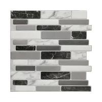 ราคา วอลล์เปเปอร์ติดผนัง Mosaic 3D KASSA HOME รุ่น HJ-E013 ขนาด 30.5x30.5x0.1 ซม. (กล่อง 10 ชิ้น) สีเทา (Y077723)