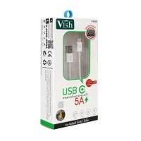 ราคา สาย USB ชาร์จและซิงค์ข้อมูล (ยูเอสบี ซี) วิช V-C561 สีขาว (Y078635)