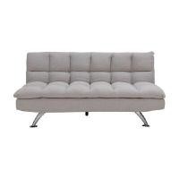 ราคา INDEX LIVING MALL โซฟาผ้าปรับนอน รุ่นเวนดี้ - สีน้ำตาลอ่อน (Y082599)