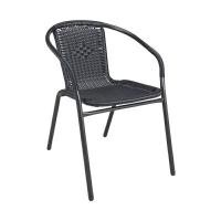 ราคา เก้าอี้สนาม INDEX LIVING MALL รุ่นทอสก้า สีเทาเข้ม (Y083021)