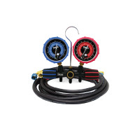 ราคา TASCO เกจวัดน้ำยาแอร์ พร้อมสายชาร์จน้ำยา รุ่น TB120SM ii สำหรับ R12, R22, R134a, R404a (Y083752)