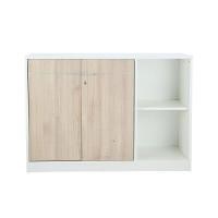 ราคา INDEX LIVING MALL ตู้เตี้ย 2 บานประตู รุ่นเวคตร้า ขนาด 120 ซม. - สีขาว/เมเปิ้ล (Y084367)