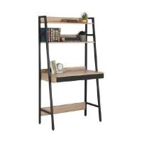 ราคา โต๊ะทำงานINDEX LIVING MALL รุ่นวีร่า สีแนทเชอรัลโอ๊ค/ดำ ขนาด 85 ซม. (Y084416)