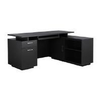 ราคา INDEX LIVING MALL ชุดโต๊ะทำงาน รุ่นพรีเซ็นซ์ - สีเทาเข้ม (Y084425)