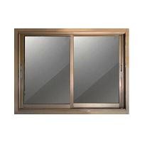 ราคา หน้าต่างอะลูมิเนียมบานเลื่อน NK รุ่น 2 บาน กระจกชา ขนาด 120 x 108.5 ซม. สีชา (Y084882)