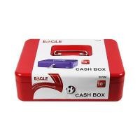 ราคา ตู้เซฟใส่เงินแบบพกพาขนาดกลาง 8878M สีแดง อีเกิ้ล 8878M (Y085356)
