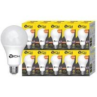 ราคา หลอดไฟ LED BULB 20W RICH ECO LIFE E27 แสงวอร์มไวท์ แพ็ค 10 หลอด (Y087570)