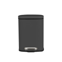 ราคา ถังขยะสแตนเลสสีดำ(soft closed) ขนาดความจุ 5 ลิตร COMBI WARE WBS007L05-BLA (Y088131)