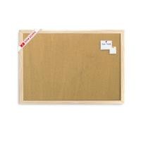 ราคา บอร์ดไม้ก๊อก Siam Board OFMS0299 90x120 ซม. กรอบ PVC ลายไม้ (Y089259)