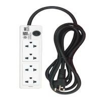 ราคา รางปลั๊กไฟ 4ช่อง 5 เมตร 3500W 16A P404-2 ยูนิค สีดำ-ขาว pcs (Y089665)