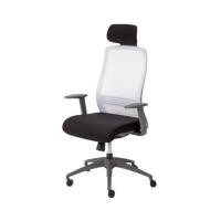 ราคา เก้าอี้สำนักงาน เก้าอี้ทำงาน เก้าอี้ออฟฟิศ Modernform รุ่น ERA - L พนักพิงสูง ไนลอนหุ้มตาข่ายสีเทา (Y089853)