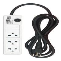 ราคา รางปลั๊กไฟ 3ช่อง1สวิตซ์ 5 เมตร 3500W 16A P403-2 ยูนิค สีขาว-ดำ (Y090041)