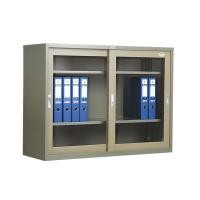 ราคา ตู้บานเลื่อนกระจก 4 ฟุต ไทโย R-024T สีเทากลางสลับเทาอ่อน (มอก. 353-2564) (Y090178)