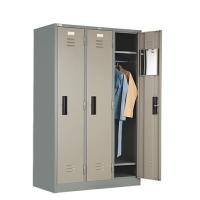 ราคา ตู้ล็อคเกอร์ 3 ประตู (มอก.) ไทโย LK-003 สีเทากลางสลับเทาอ่อน (Y090241)