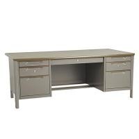 ราคา โต๊ะทำงานเหล็ก 4.5 ฟุต ไทโย รุ่น TTD-45 สีเทาเข้ม (Y090248)