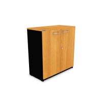 ราคา ตู้เก็บเอกสารแบบบานเปิด ระบบ SOFT-CLOSE ยี่ห้อ SMARTFORM รุ่น 5CL810 สีเชอร์รี่-ดำ (Y091489)