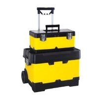 ราคา กล่องเครื่องมือเหล็กล้อลาก 2 ชั้น GIANT KINGKONG PRO รุ่น HL3042-L-PC สีเหลือง ขนาด 24 นิ้ว (Y091499)