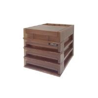 ราคา กล่องลิ้นชักขนาดเล็ก 3 ชั้นDKW HH-460/3ST (สีน้ำตาลขุ่น) (Y094098)