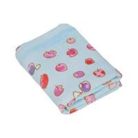 ราคา ผ้าขนหนูพิมพ์ลายตัดขนลายเชอรี่ KASSA HOME ขนาด 27 x 54 Inch สีฟ้า (Y094903)