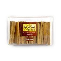 ราคา ไม้หอมแก่นจันทร์ (เกรดธรรมดา) หอมอโรม่า ไม้จันทน์หอม แท้ 100% SandalHarvest ขนาด 50gm. (Y095238)