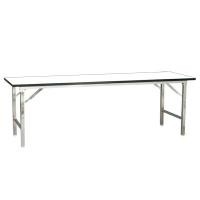 ราคา โต๊ะอเนกประสงค์ขาเหล็กชุบโครเมี่ยม 60" ไทโย TF-2460 สีขาว (Y095624)