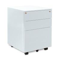 ราคา ตู้ลิ้นชักเหล็ก 3 ลิ้นชัก พร้อมล้อเลื่อน ไทโย PD63 สีขาว (Y095811)