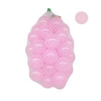 ราคา ลูกบอลพลาสติก S.R.TOY ลูกบอลลใส สีชมพูใส 100 ลูก (Y096587)