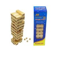 ราคา ไม้จังก้า 54ชิ้น เกมหอคอยถล่ม เล็ก (Y097379)