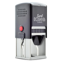 ราคา ตรายางหมึกในตัว แท่นเปล่าไม่มียางและหมึก แซนด์คิง สีดำ 40 x 40 mm ชิ้น (Y098420)