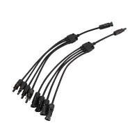 ราคา ขั้วต่อสายแบบเส้น MC4 4 ออก 1 สาย Y GIANT KINGKONG รุ่น SMC4-4Y (แพ็ค 1 คู่) สีดำ (Y098847)