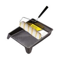 ราคา ลูกกลิ้งทาสีพร้อมถาดรองพลาสติก GIANT KINGKONG รุ่น PRK-039T ขนาด 9 นิ้ว สีดำ (Y099225)