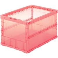 ราคา กล่องพลาสติกแบบพับได้ ทรัสโก้ TSK-O50B(R)_R สีแดงใส (Y099947)