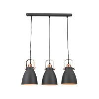 ราคา โคมไฟแขวน INDEX LIVING MALL เซเบอร์ สีดำ/ทองแดง ขนาด 55 x 17 x 178 ซม. (YA00048)