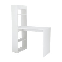 ราคา โต๊ะทำงานและชั้นวางของ INDEX LIVING MALL รุ่นเบอร์ลิน่า-P สีขาว (YA00150)