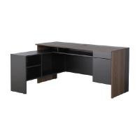 ราคา ชุดโต๊ะทำงาน INDEX LIVING MALL รุ่นลาร่า สีวอลนัท/เทาเข้ม (YA00153)