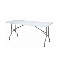 ราคา โต๊ะพับครึ่งอเนกประสงค์ ขนาด 160 ซม. INDEX LIVING MALL รุ่นไททัน สีขาว/เทา (YA00192)