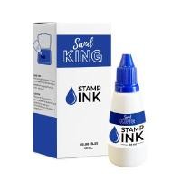 ราคา หมึกเติมตรายาง Sandking 1 ขวด แซนด์คิง สีน้ำเงิน 28 ml (YA00263)