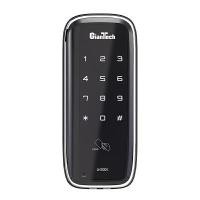 ราคา กุญแจดิจิทัล Rim Lock 2 ระบบ สำหรับประตูเลื่อน GIANTTECH รุ่น LH300-SN/Hook สีดำ (YA00473)
