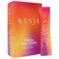 ราคา SANSA FIBER + COLLAGEN 1 กล่อง SANSA บรรจุ 7 ซอง กล่อง (YA00872)