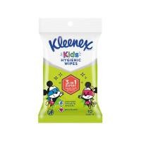 ราคา ผ้าเปียกทำความสะอาด KLEENEX รุ่น DISNEY KID (แพ็ก 10 แผ่น) สีเขียว (YA01304)