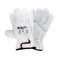 ราคา ถุงมือหนังแพะขอบกุ๊นตีนตุ๊กแก ชาเก้ ถุงมืออาร์กอน สีขาว L 1คู่ ถุงมือหนังนิ่ม กระชับมือ ทนความร้อน กันสะเก็ดไฟ ถุงมือหนังงานเชื่อม กันเจาะทะลุ กันหนาม (YA01586)