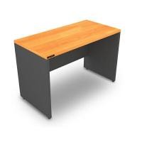 ราคา โต๊ะทำงาน โม-เทค 2D2000 สีเชอร์รี่ สลับเทาเข้ม (YA02741)